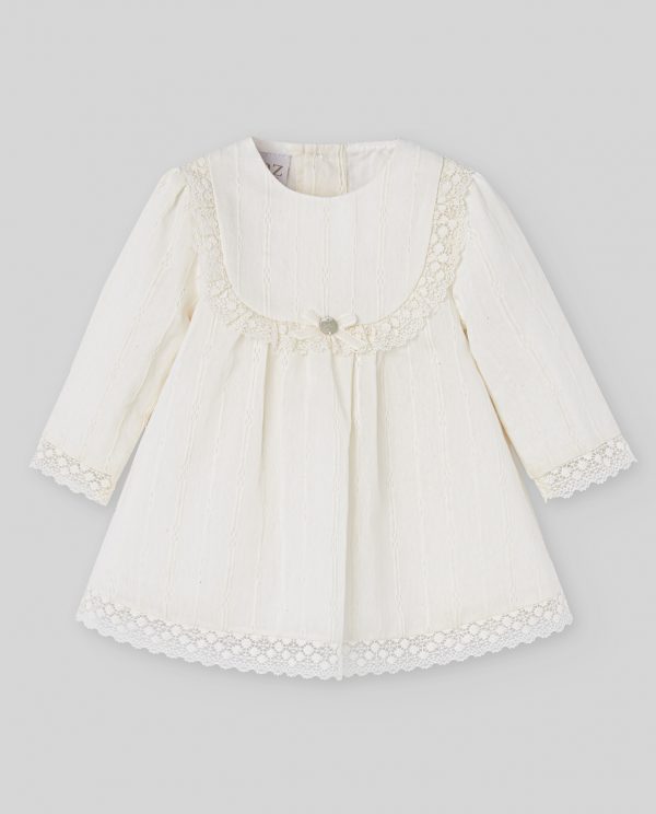 VESTIDO CEREMONIA JAQUARD COLECCIÓN PAZ