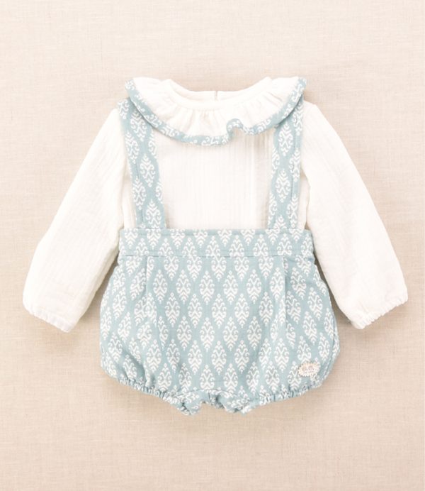 CONJUNTO BEBÉ ESTAMPADO TURQUESA JOSÉ VARÓN - Imagen 4