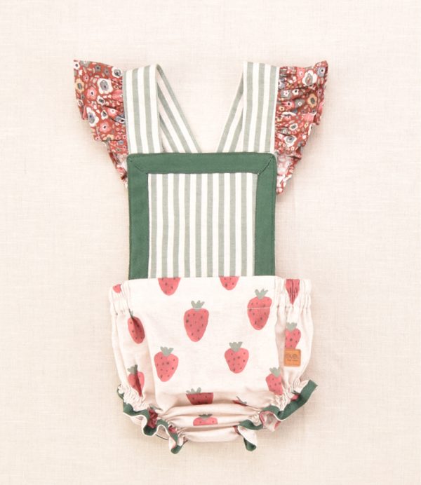 CONJUNTO RANITA FRESAS Y BLUSA LIBERTY JOSÉ VARÓN - Imagen 3