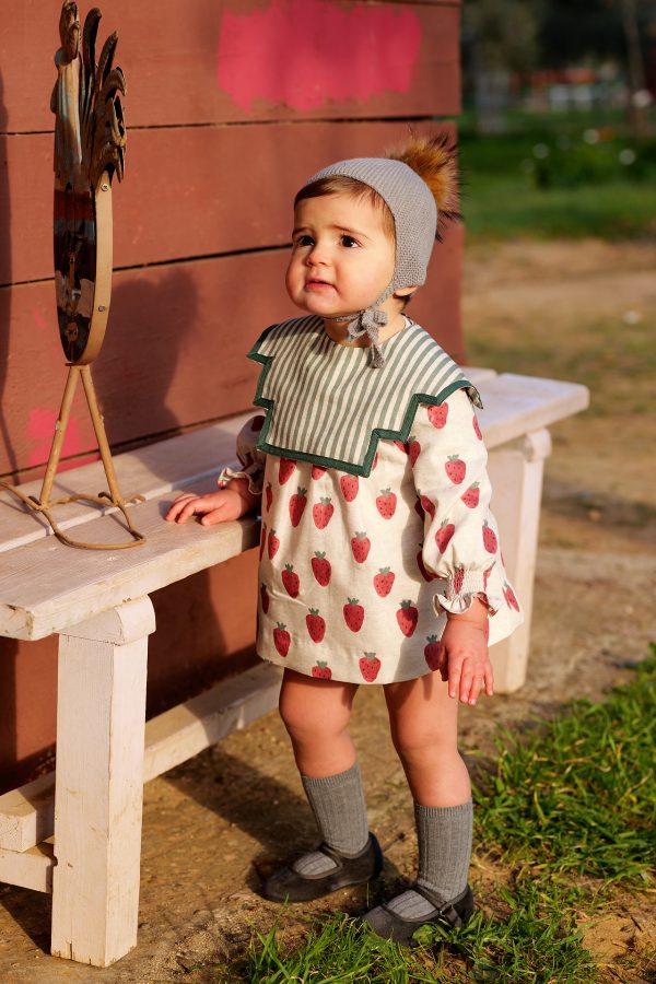VESTIDO COLECCIÓN "FRESAS" JOSE VARÓN