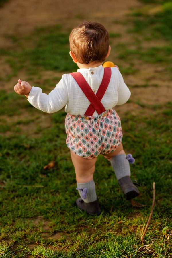 CONJUNTO NIÑO CAMISA Y PETO-RANA ÉTNICO JOSÉ VARÓN - Imagen 2