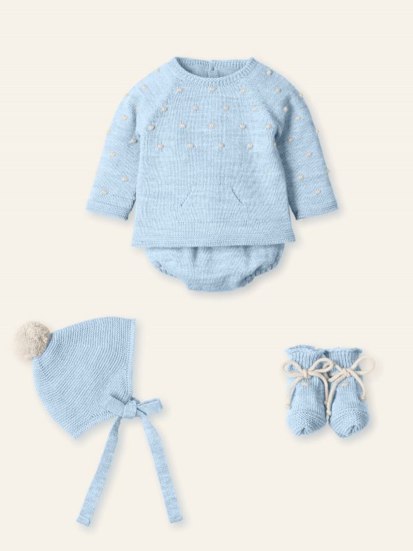 CONJUNTO 4 PIEZAS COLECCIÓN "DULCE NUEZ" NUBE MAC ILUSIÓN