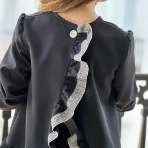 CONJUNTO PANTALÓN NEGRO EVE CHILDREN