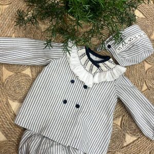 JESUSITO COLECCIÓN RAYAS CUELLO PUNTO SMOCK