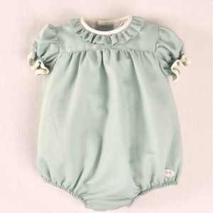 PELELE LINO VERDE EMPOLVADO