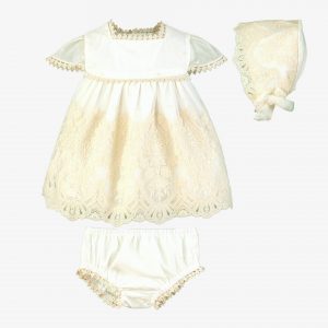 Vestido Ceremonia Bordado Colección Nicol