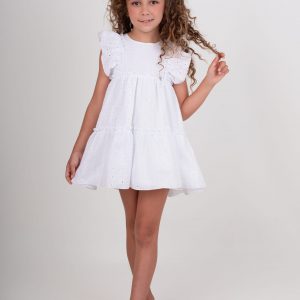 Vestido Bordado Blanco