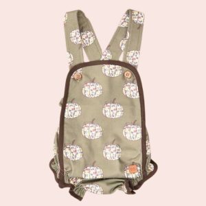 Peto Corto Estampado Bebé Calabazas