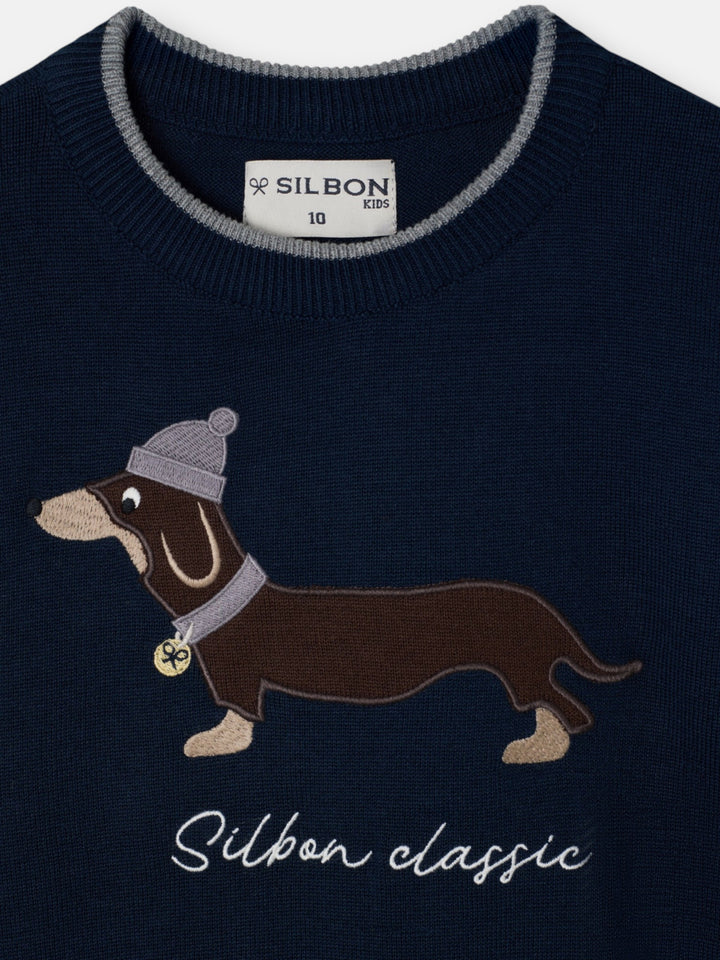 Jersey Niño Dog Marino Silbon - Imagen 2