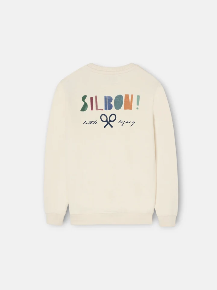 Sudadera Unisex little legacy crema