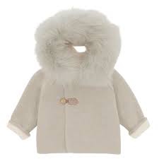 Trenka Unisex Punto Doble Pelo Beige Martin Aranda