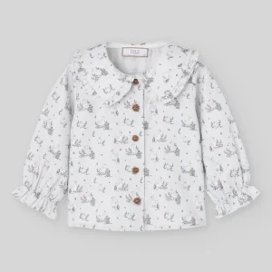 Blusa Estampada "TERRA" Paz Rodríguez