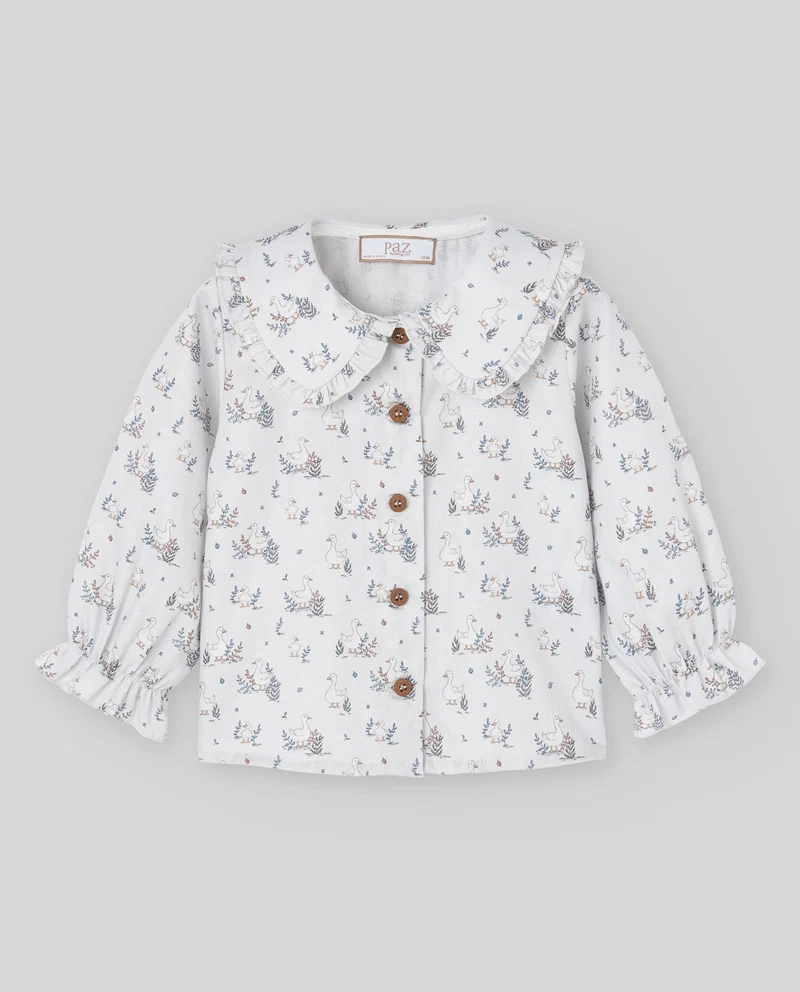 Blusa Estampada "TERRA" Paz Rodríguez