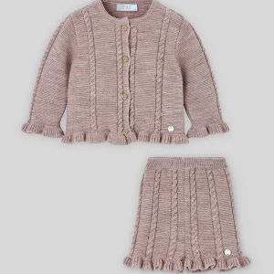 Conjunto Chaqueta + Pantalón Corto Niña "TERRA" Paz Rodríguez
