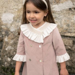 Vestido Ceremonia Nido De Abeja Paz Rodríguez