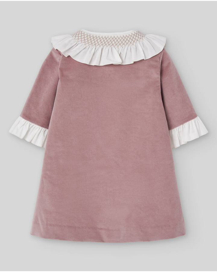 Vestido Ceremonia Nido De Abeja Paz Rodríguez - Imagen 3
