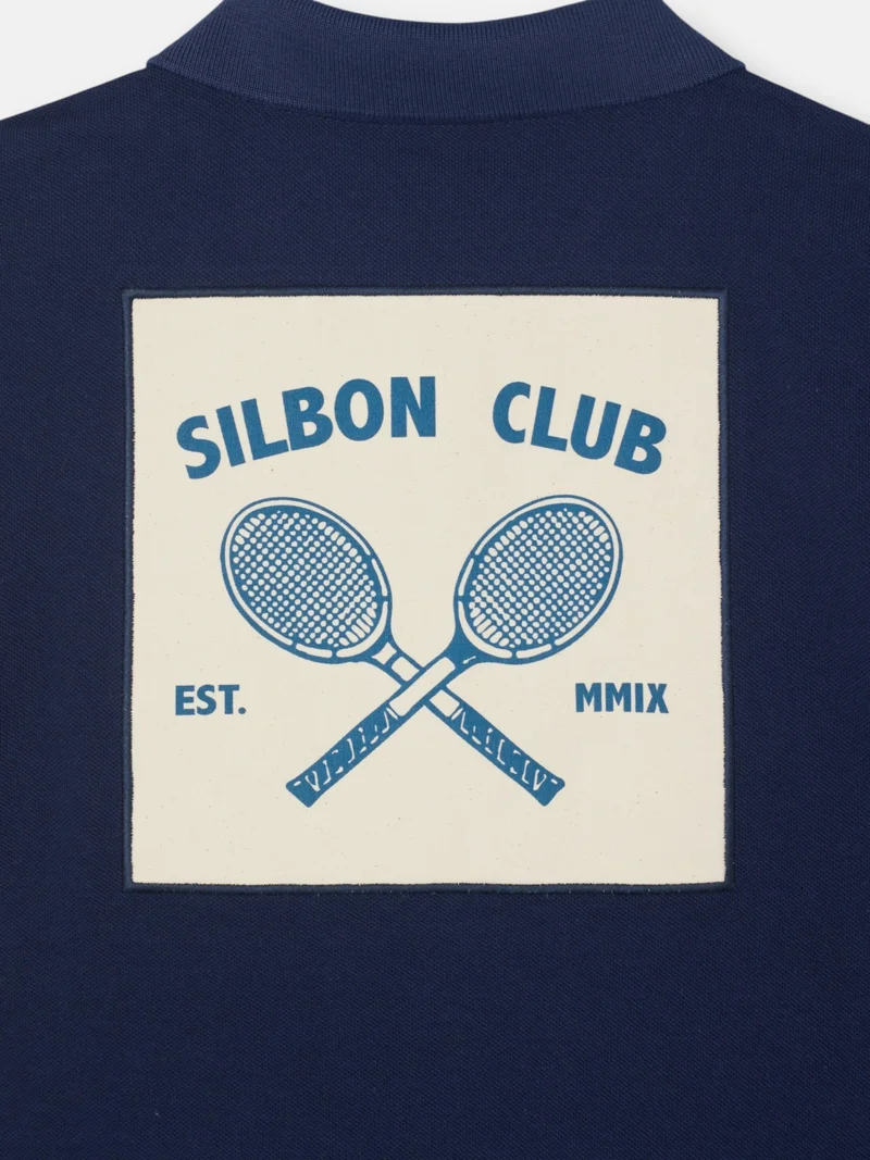 Polo Niño Azul Marino Silbon - Imagen 4