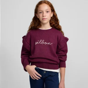 Jersey Niña Volantes Morado Silbon