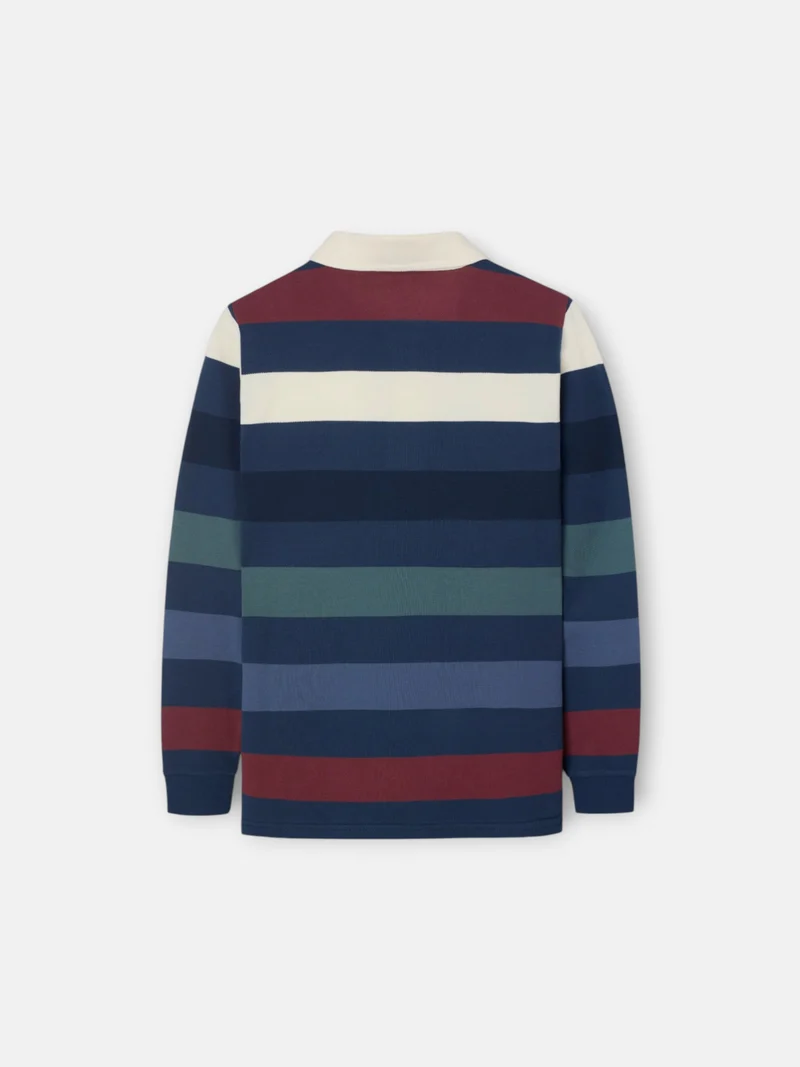 Polo Rayas Colores Marino - Imagen 3