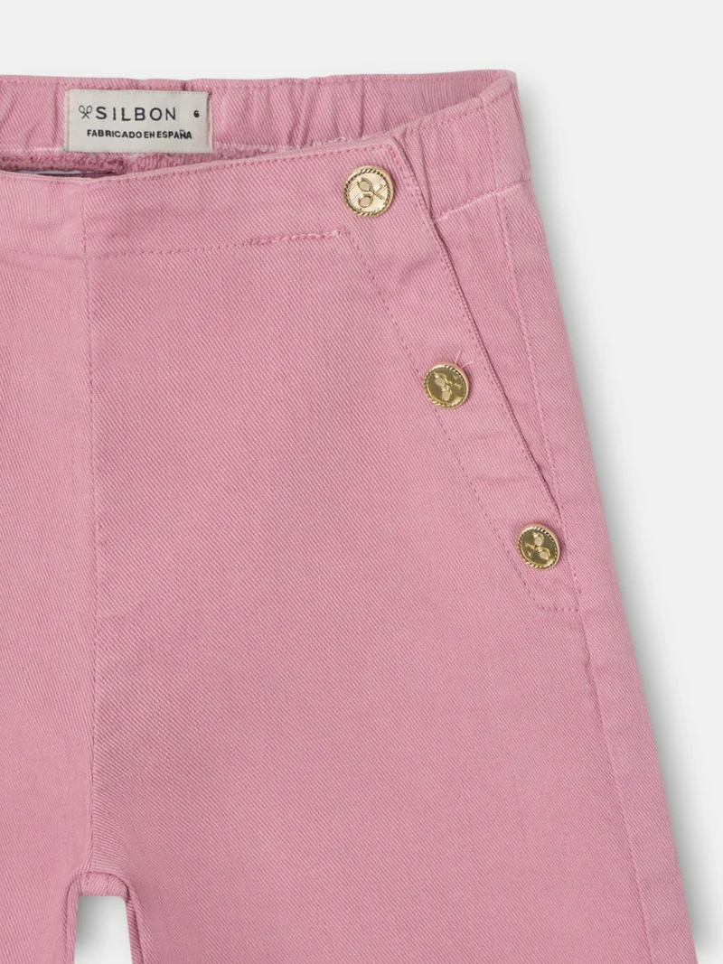 Pantalón Marinero Rosa Oscuro Silbon - Imagen 4