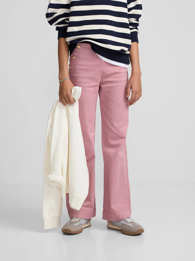 Pantalón Marinero Rosa Oscuro Silbon