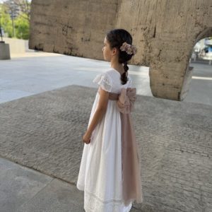 Vestido de Comunión Plumetti Bordado